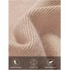 MEROKEETY Women’s Sexy Off Shoulder Sweater Dress 2026 Winter Spring Long Sleeve Bodycon Club Night Out Mini Dresses(Khaki)