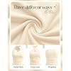 MEROKEETY Women’s Wedding Guest Dress Summer Sleeveless Halter Backless Slit Ruched Beach Cocktail Formal Maxi Dresses(Beige)