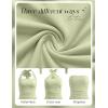 MEROKEETY Women’s Wedding Guest Dress Summer Sleeveless Halter Backless Slit Ruched Beach Cocktail Formal Maxi Dresses(Green)