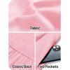 MEROKEETY Women’s 2026 Summer Sleeveless Midi Dress Square Neck Smocked Flowy A Line Beach Dresses(Light Pink)