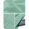 MEROKEETY Women’s 2026 Summer Sleeveless Midi Dress Square Neck Smocked Flowy A Line Beach Dresses(Sage)