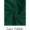 MEROKEETY Women’s Fall Long Sleeve Floral Maxi Dress Lace Eyelet Hollow Out Tiered Boho Wedding Guest Dresses Pockets(Dark Green)