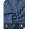 MEROKEETY Women’s Fall Long Sleeve Maxi Dress 2026 Boho Ruffle Tiered Swiss Dots Wedding Guest Cocktail Long Dresses(Dark Blue)
