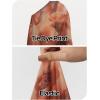 MEROKEETY Women’s Spring Wedding Guest Dress 2026 Long Sleeve Bodycon Floral Mesh Fall Cocktail Holiday Party Maxi Dresses(Brown)