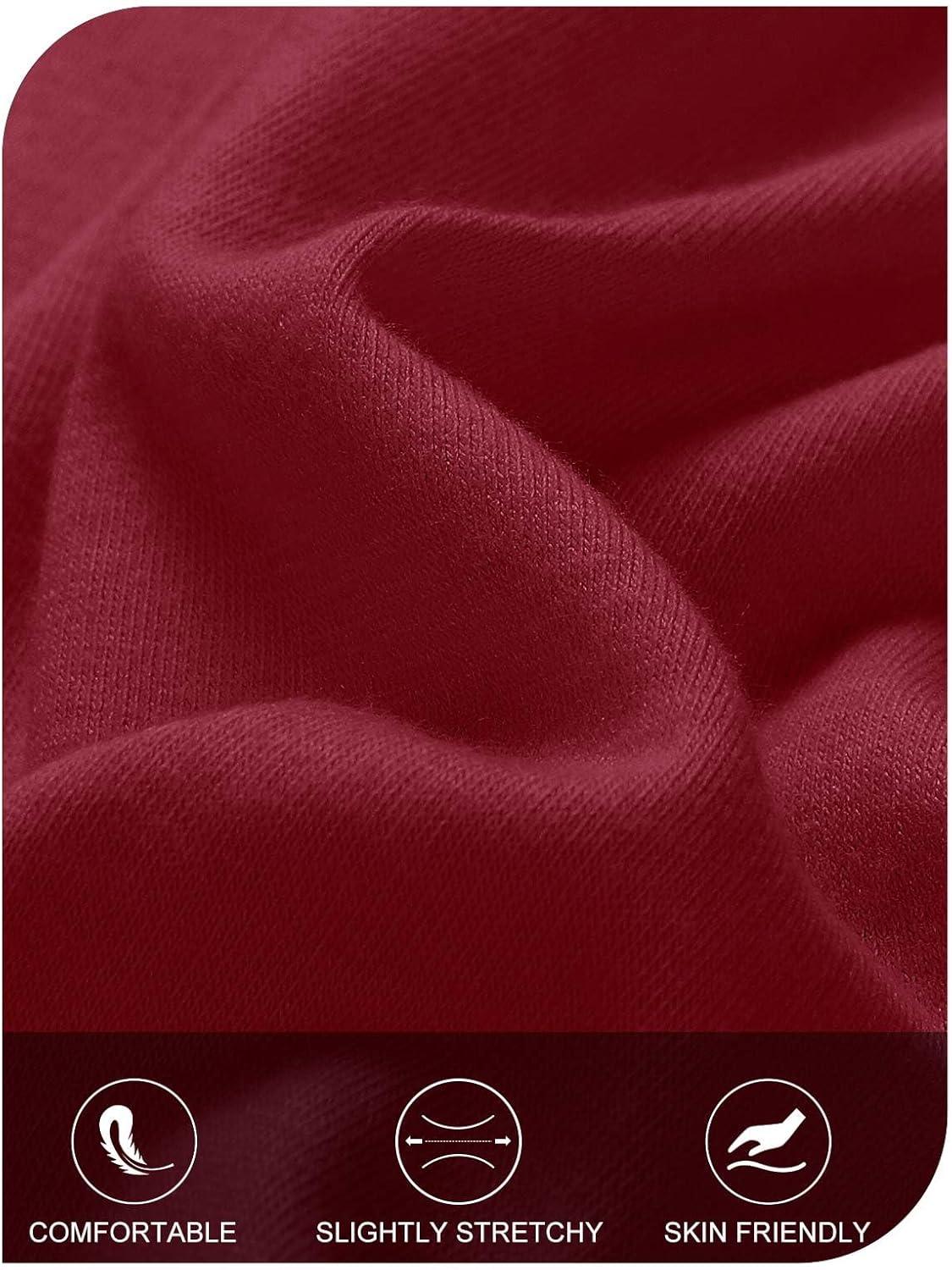 imageMEROKEETY Womens 2026 Summer Short Sleeve Tshirt Dress Casual Crew Neck Beach Long Maxi DressesBurgundy