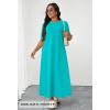 MEROKEETY Summer Spring Maxi Dresses for Women 2026 Beach Vacation Casual Short Sleeve Long T Shirt Sundress with Pockets(Lakegreen)