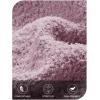 MEROKEETY Sweaters for Women Fall 2026 V Neck Oversized Cozy Chunky Knit Long Sleeve Fuzzy Fleece Pullover Winter Outfits(Taro)