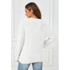 MEROKEETY Sweaters for Women Fall 2026 V Neck Oversized Cozy Chunky Knit Long Sleeve Fuzzy Fleece Pullover Winter Outfits(White)