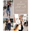 MEROKEETY Women’s 2025 Fall Long Sleeve Cable Knit Sweater Open Front Cardigan Button Loose Outerwear(Beige)