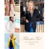 MEROKEETY Women’s 2025 Fall Long Sleeve Cable Knit Sweater Open Front Cardigan Button Loose Outerwear(Black)