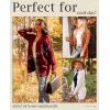 MEROKEETY Women’s 2025 Fall Long Sleeve Cable Knit Sweater Open Front Cardigan Button Loose Outerwear(Brown)