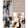 MEROKEETY Women’s 2025 Fall Long Sleeve Cable Knit Sweater Open Front Cardigan Button Loose Outerwear(Grey)