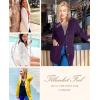 MEROKEETY Women’s 2025 Fall Long Sleeve Cable Knit Sweater Open Front Cardigan Button Loose Outerwear(Plum)