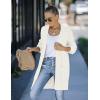 MEROKEETY Women’s 2025 Fall Open Front Chunky Knit Sweater Oversized Lantern Sleeve Cardigan Outwear(Beige)