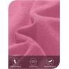 MEROKEETY Women’s 2025 Spring Summer Maxi Dress Casual V Neck Split Beach Vacation Loose Long Dresses(Darkpink)