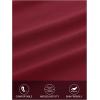 MEROKEETY Women’s Fall Long Sleeve Bodycon Dresses Elegant Wedding Guest Cocktail Party Midi Maxi Dress(Wine Red)