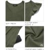MEROKEETY Women’s Summer 2026 Casual Midi Dress Flutter Sleeve V Neck Smocked Tiered Beach Vacation Dresses(Army Green)