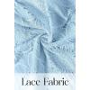 MEROKEETY Women’s Summer Lace Eyelet Maxi Dress 2026 Spring Casual Boho Flutter Sleeve Tiered Flowy Beach Vacation Dresses(Blue)