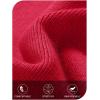 MEROKEETY Women’s Winter Off Shoulder Bodycon Sweater Dress 2026 Spring Formal Long Sleeve Elegant Club Party Midi Dresses(Red)