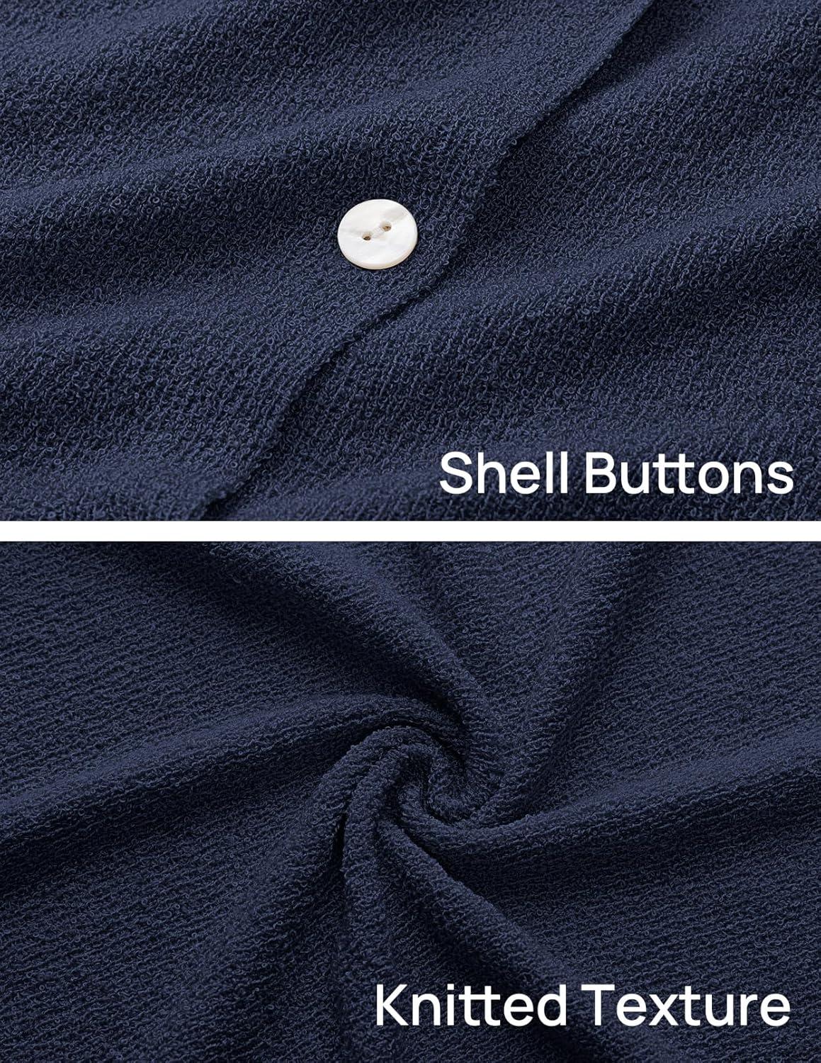 imageMEROKEETY Womens Sleeveless Sweater Vest 2026 Spring Summer Knit Tank Top Casual V Neck Button Waistcoat CardiganNavy