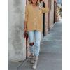 MEROKEETY Cardigan Sweater for Women 2026 Fall Winter Spring Cable Knit Button Up Open Front Long Sleeve Coat(Khaki)