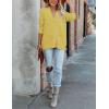 MEROKEETY Cardigan Sweater for Women 2026 Fall Winter Spring Cable Knit Button Up Open Front Long Sleeve Coat(Mustard)