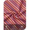 MEROKEETY Women’s 2025 Long Sleeve Top Blouse Fall Casual Trendy Colourful Striped Crewneck Loose Shirts(Wine)
