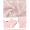MEROKEETY Women’s 2026 Spring V Neck Ruffle Short Sleeve Blouse Summer Swiss Dot Dressy Casual Flowy Shirt Tunic Top(Light Pink)
