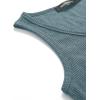 MEROKEETY Women’s 2026 Summer Sleeveless Tank Tops V Neck Ribbed Dressy Casual Henley Shirts Button Loose Cami Tees(Blue)