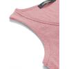 MEROKEETY Women’s 2026 Summer Sleeveless Tank Tops V Neck Ribbed Dressy Casual Henley Shirts Button Loose Cami Tees(Darkpink)