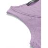 MEROKEETY Women’s 2026 Summer Sleeveless Tank Tops V Neck Ribbed Dressy Casual Henley Shirts Button Loose Cami Tees(Lavender)