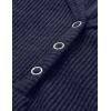MEROKEETY Women’s 2026 Summer Sleeveless Tank Tops V Neck Ribbed Dressy Casual Henley Shirts Button Loose Cami Tees(Navy)