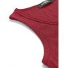 MEROKEETY Women’s 2026 Summer Sleeveless Tank Tops V Neck Ribbed Dressy Casual Henley Shirts Button Loose Cami Tees(Red)