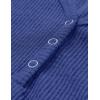 MEROKEETY Women’s 2026 Summer Sleeveless Tank Tops V Neck Ribbed Dressy Casual Henley Shirts Button Loose Cami Tees(Royal)