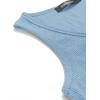 MEROKEETY Women’s 2026 Summer Sleeveless Tank Tops V Neck Ribbed Dressy Casual Henley Shirts Button Loose Cami Tees(Skyblue)