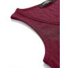 MEROKEETY Women’s 2026 Summer Sleeveless Tank Tops V Neck Ribbed Dressy Casual Henley Shirts Button Loose Cami Tees(Wine)
