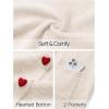 MEROKEETY Women’s Cardigan Sweaters 2026 Fall Trendy Chunky Knit Button Up Cute Winter Long Sleeve Open Front Coats(Beige)