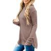MEROKEETY Women’s Casual Long Sleeve Sweaters 2025 Loose Crew Neck Fall Winter Knit Pullover Sweater Tops(Etherea)