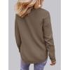 MEROKEETY Women’s Casual Long Sleeve Sweaters 2025 Loose Crew Neck Fall Winter Knit Pullover Sweater Tops(Mocha)