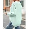 MEROKEETY Women’s Fall Winter Sweaters Casual Loose Cozy Sweater Tops Pullover Jumper 2025 Fashion Outfits(Mint)