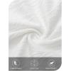 MEROKEETY Women’s Long Sleeve Square Neck Tops Ruched Fall Trendy Tee Shirts Asymmetrical Going Out Top(White)