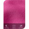 MEROKEETY Women’s Short Sleeve Crewneck Bodysuits Summer Ribbed Knit Tops Slim Fit Body Suit(Rose)