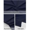 MEROKEETY Women’s Summer Asymmetrical Tops 2026 Short Sleeve Boat Neck Ruched Slim Going Out T-Shirts Trendy Y2K Clothes(Navy)