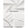 MEROKEETY Women’s Summer Asymmetrical Tops 2026 Short Sleeve Boat Neck Ruched Slim Going Out T-Shirts Trendy Y2K Clothes(White)