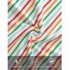 MEROKEETY Women’s Summer Tank Tops 2026 Striped V Neck Sleeveless Casual Henley Shirts Colourful Button Cami Tee(Green Red)