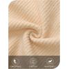MEROKEETY Women’s Sweaters Fall 2025 Button Down Lace Casual Business Long Sleeve Crewneck Trendy Winter Pullover Sweater Top(Lightkhaki)