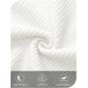 MEROKEETY Women’s Sweaters Fall 2025 Button Down Lace Casual Business Long Sleeve Crewneck Trendy Winter Pullover Sweater Top(White)