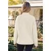 MEROKEETY Women’s Turtleneck Long Sleeve Sweater 2025 Fall Cozy Knit Loose Casual Trendy Pullover Tops Winter Clothes(Apricot)