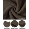 MEROKEETY Women’s Turtleneck Long Sleeve Sweater 2025 Fall Cozy Knit Loose Casual Trendy Pullover Tops Winter Clothes(Coffee)