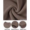 MEROKEETY Women’s Turtleneck Long Sleeve Sweater 2025 Fall Cozy Knit Loose Casual Trendy Pullover Tops Winter Clothes(Lightbrown)